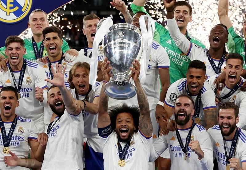 Real Madrid đã vô địch Champion League 15 lần